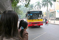 Busse in Hanoi