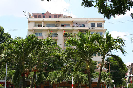 Straße in Saigon Straße in Saigon